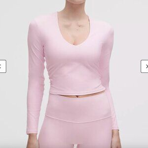 Lululemon V-Neck Long-Sleeve Shirt